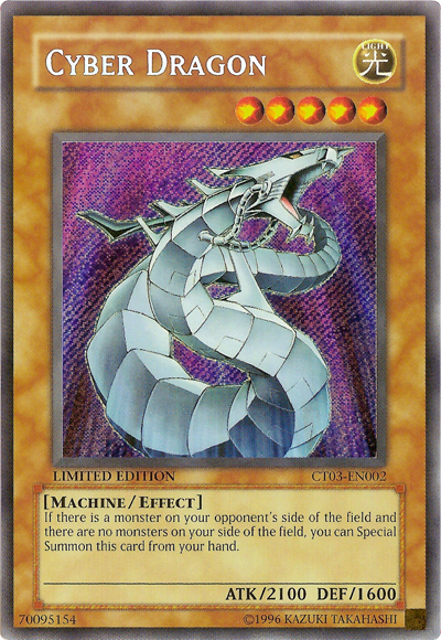 Cyber Dragon [CT03-EN002] Secret Rare | Clutch Gaming