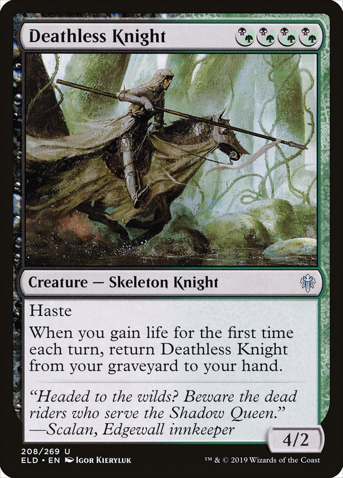 Deathless Knight [Throne of Eldraine] | Clutch Gaming