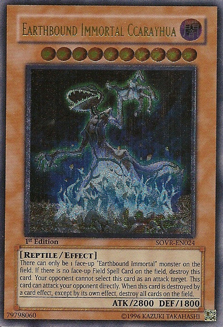Earthbound Immortal Ccarayhua [SOVR-EN024] Ultimate Rare | Clutch Gaming