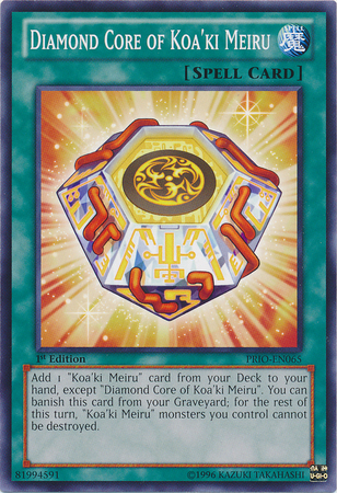 Diamond Core of Koa'ki Meiru [PRIO-EN065] Common | Clutch Gaming