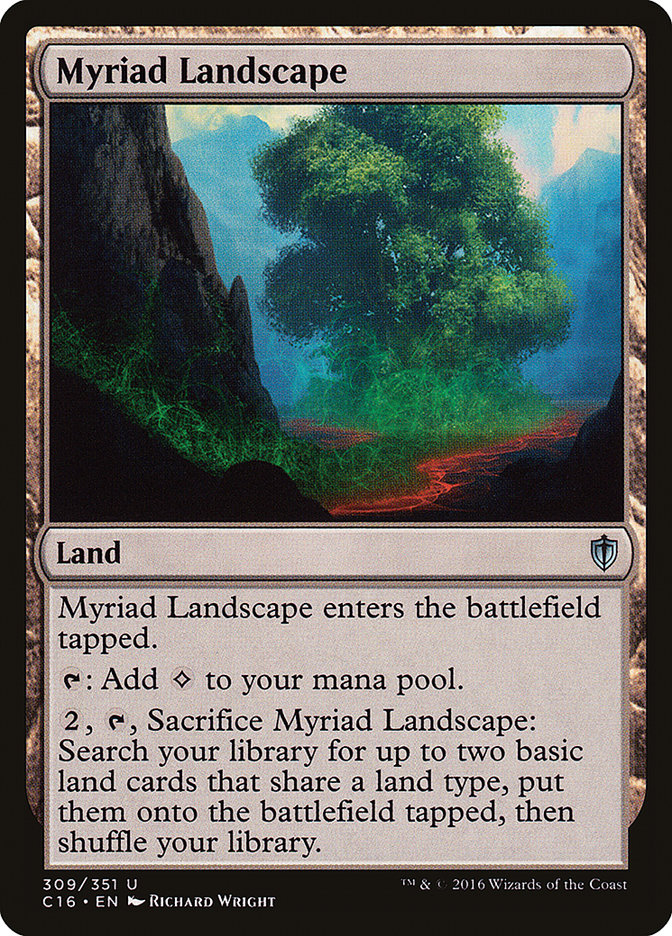 Myriad Landscape [Commander 2016] | Clutch Gaming