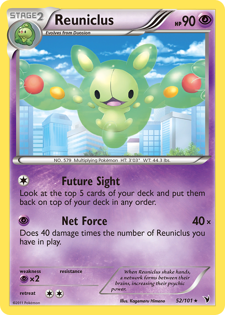 Reuniclus (52/101) [Black & White: Noble Victories] | Clutch Gaming