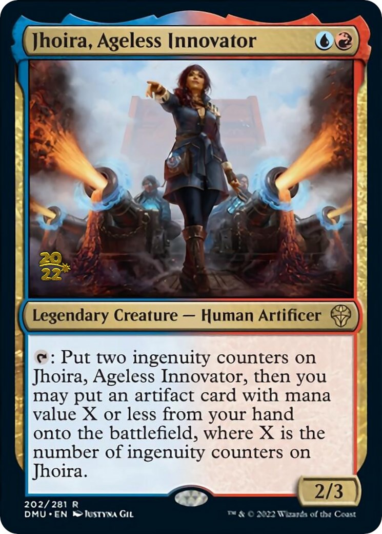 Jhoira, Ageless Innovator [Dominaria United Prerelease Promos] | Clutch Gaming