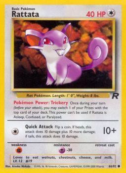 Rattata (66/82) [Team Rocket Unlimited] | Clutch Gaming