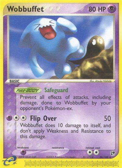 Wobbuffet (26/100) [EX: Sandstorm] | Clutch Gaming