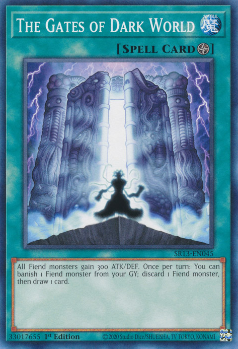 The Gates of Dark World [SR13-EN045] Common | Clutch Gaming