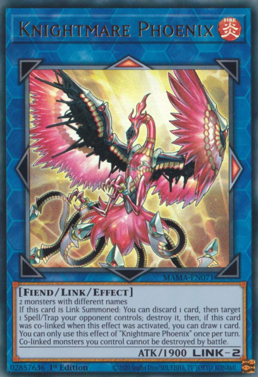 Knightmare Phoenix [MAMA-EN071] Ultra Rare | Clutch Gaming