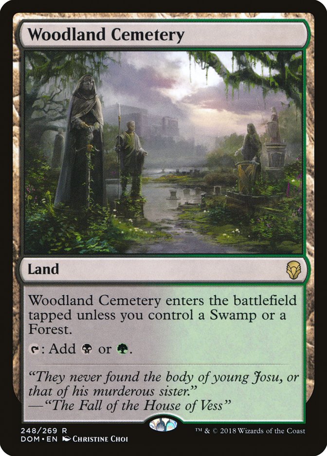 Woodland Cemetery [Dominaria] | Clutch Gaming