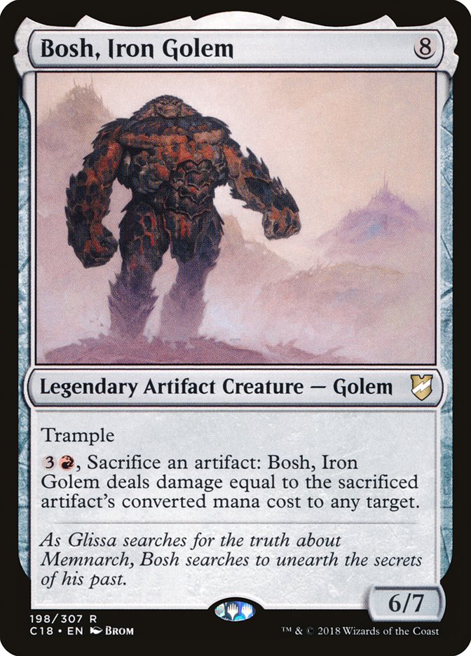 Bosh, Iron Golem [Commander 2018] | Clutch Gaming