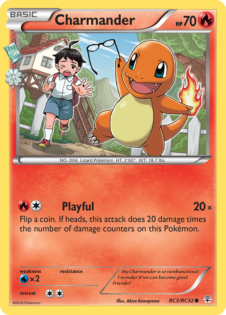 Charmander (RC3/RC32) [XY: Generations] | Clutch Gaming