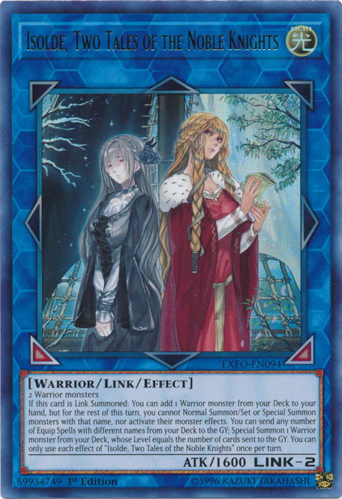 Isolde, Two Tales of the Noble Knights [EXFO-EN094] Ultra Rare | Clutch Gaming