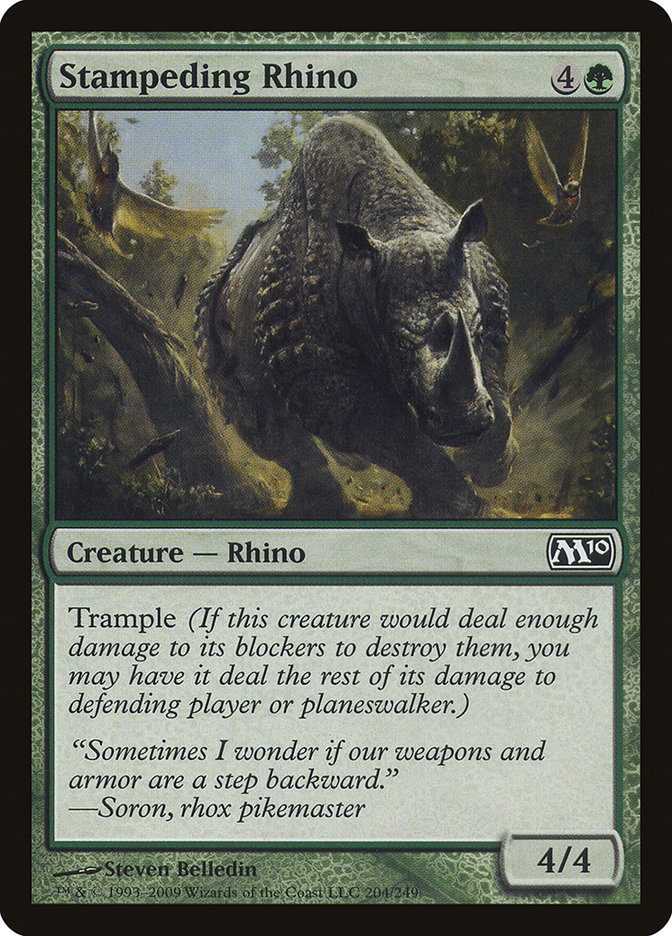 Stampeding Rhino [Magic 2010] | Clutch Gaming