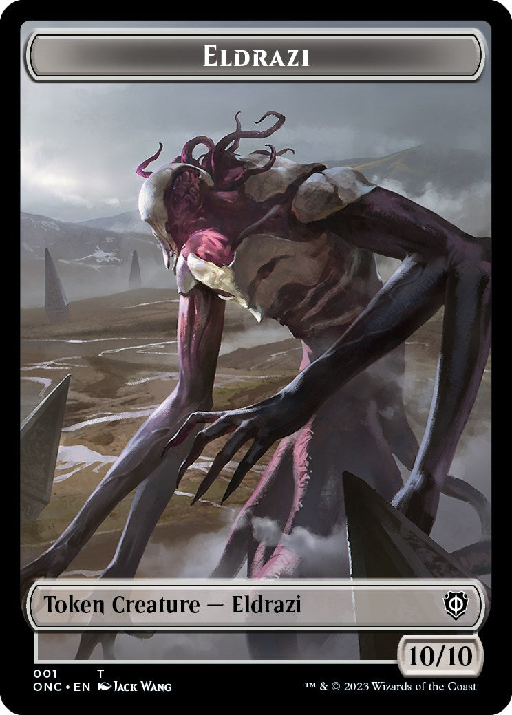 Soldier (017) // Eldrazi Double-Sided Token [Phyrexia: All Will Be One Commander Tokens] | Clutch Gaming