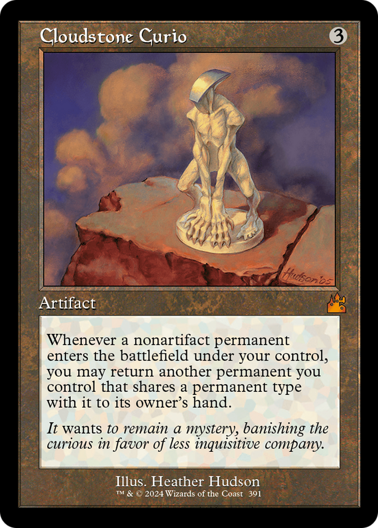 Cloudstone Curio (Retro Frame) [Ravnica Remastered] | Clutch Gaming