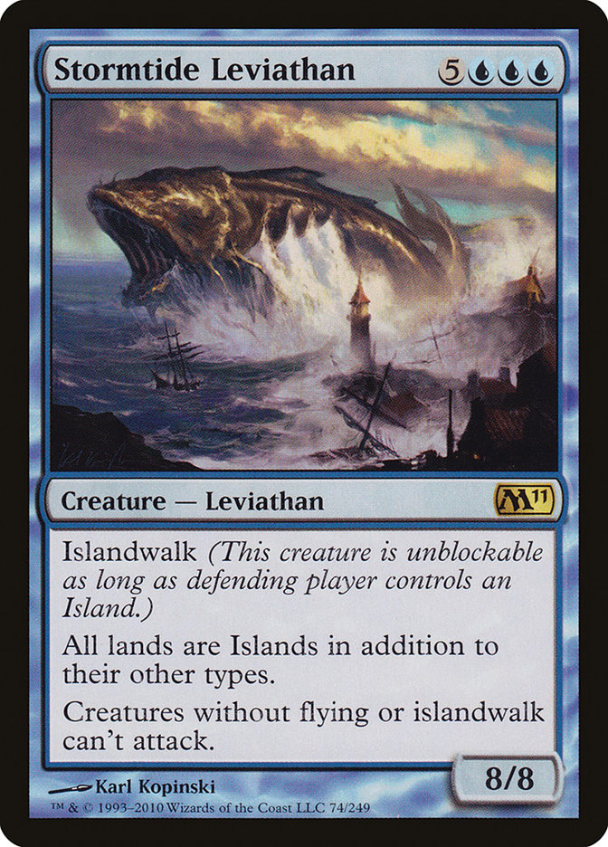 Stormtide Leviathan [Magic 2011] | Clutch Gaming