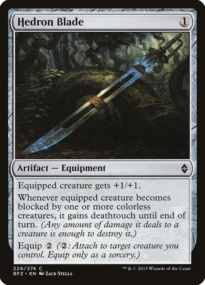 Hedron Blade [Battle for Zendikar] | Clutch Gaming