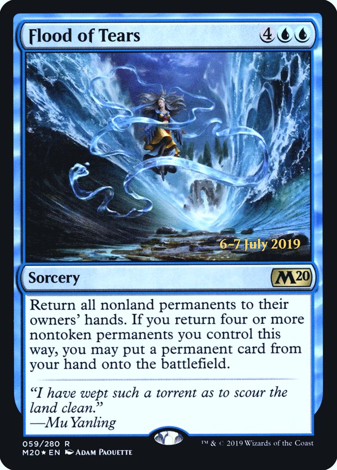 Flood of Tears [Core Set 2020 Prerelease Promos] | Clutch Gaming