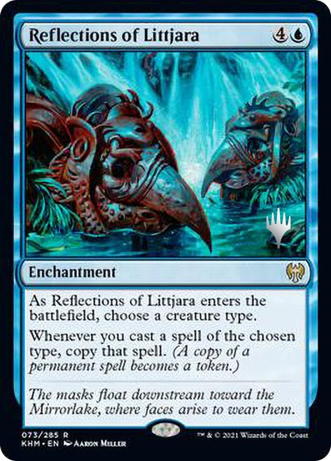 Reflections of Littjara (Promo Pack) [Kaldheim Promos] | Clutch Gaming