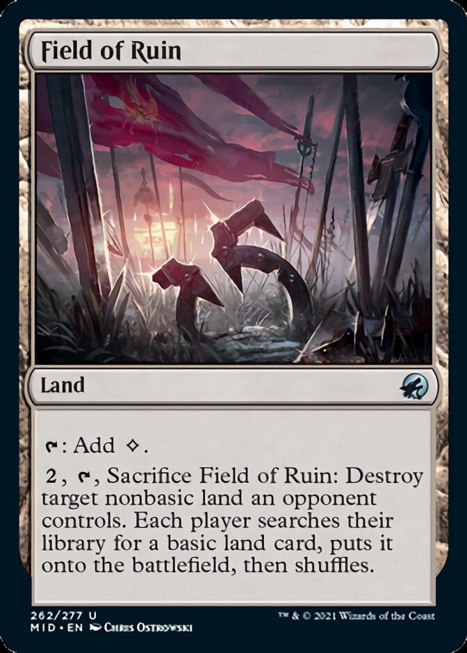 Field of Ruin [Innistrad: Midnight Hunt] | Clutch Gaming