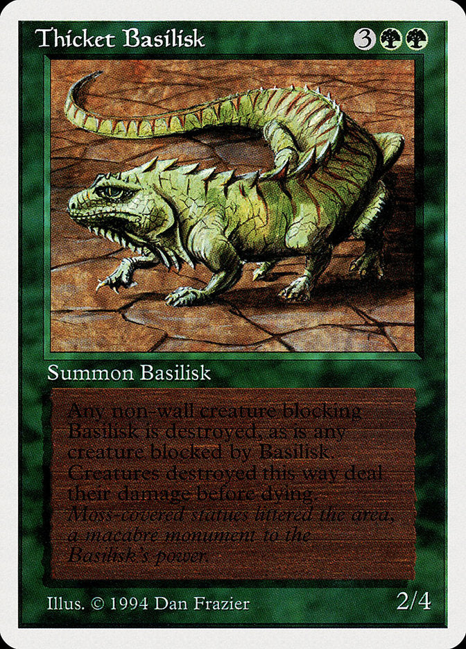 Thicket Basilisk [Summer Magic / Edgar] | Clutch Gaming