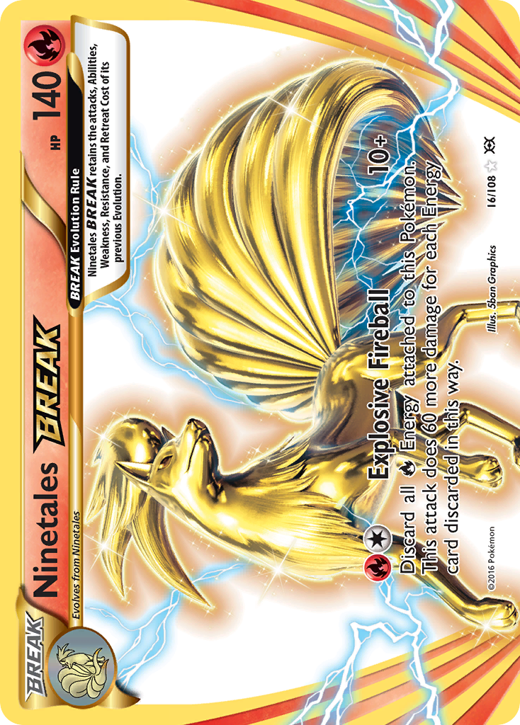 Ninetales BREAK (16/108) [XY: Evolutions] | Clutch Gaming