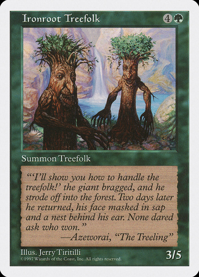 Ironroot Treefolk [Fifth Edition] | Clutch Gaming
