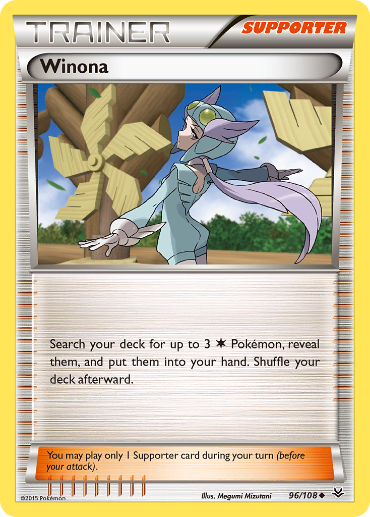 Winona (96/108) [XY: Roaring Skies] | Clutch Gaming