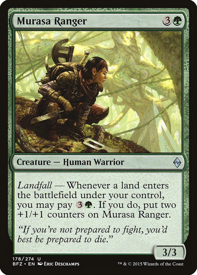 Murasa Ranger [Battle for Zendikar] | Clutch Gaming