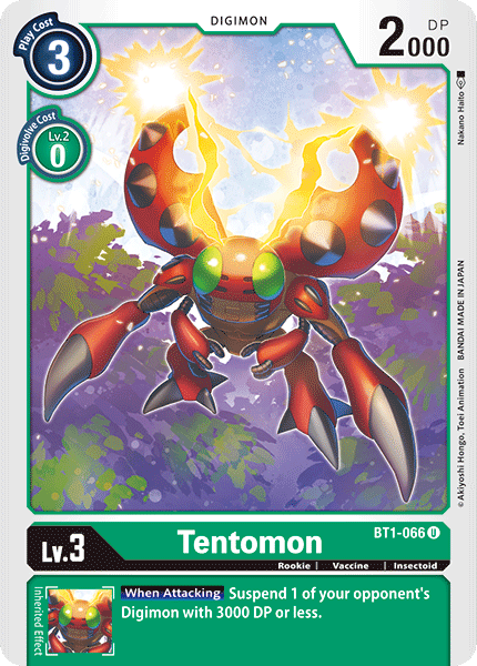 Tentomon [BT1-066] [Release Special Booster Ver.1.0] | Clutch Gaming