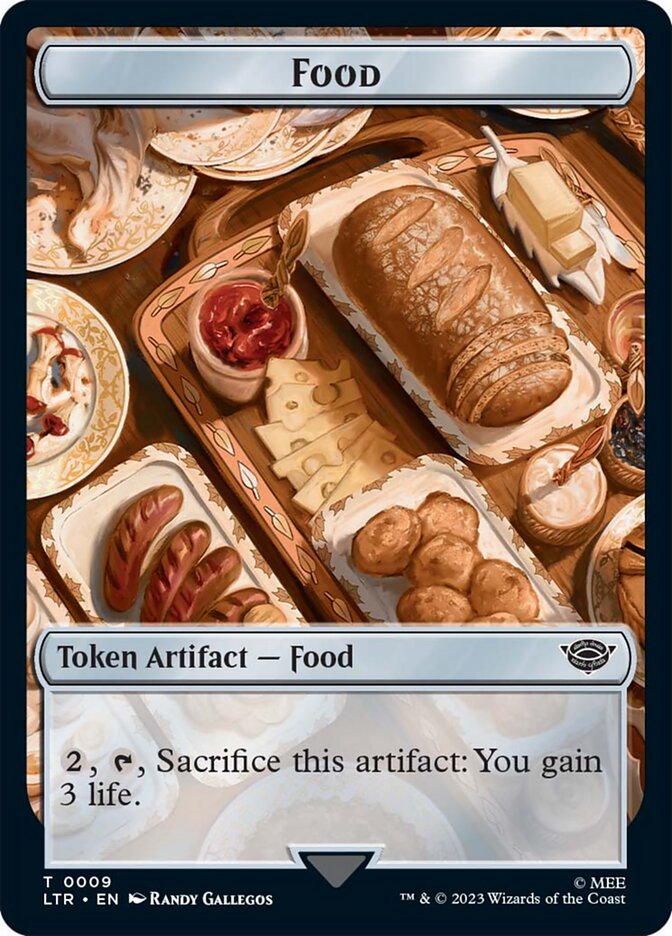 Food Token (09) [The Lord of the Rings: Tales of Middle-Earth Tokens] | Clutch Gaming