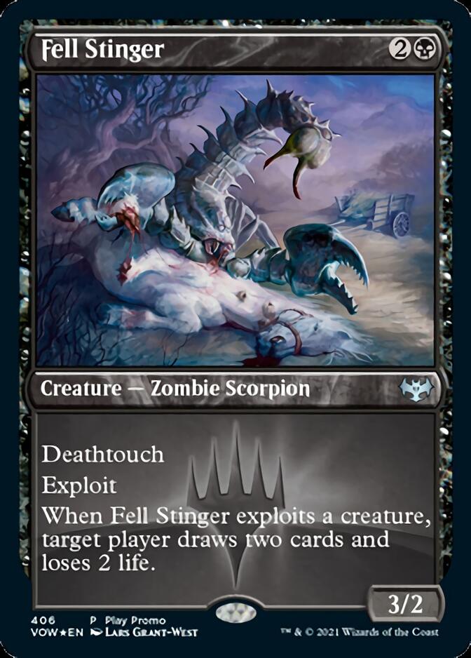 Fell Stinger (Play Promo) [Innistrad: Crimson Vow] | Clutch Gaming