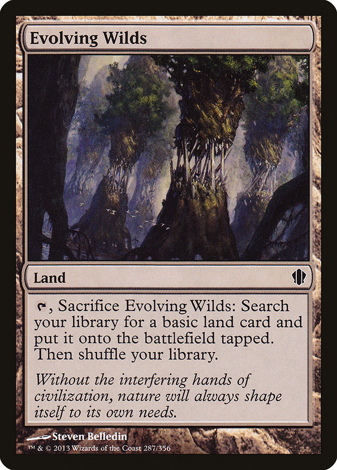 Evolving Wilds [Commander 2013] | Clutch Gaming