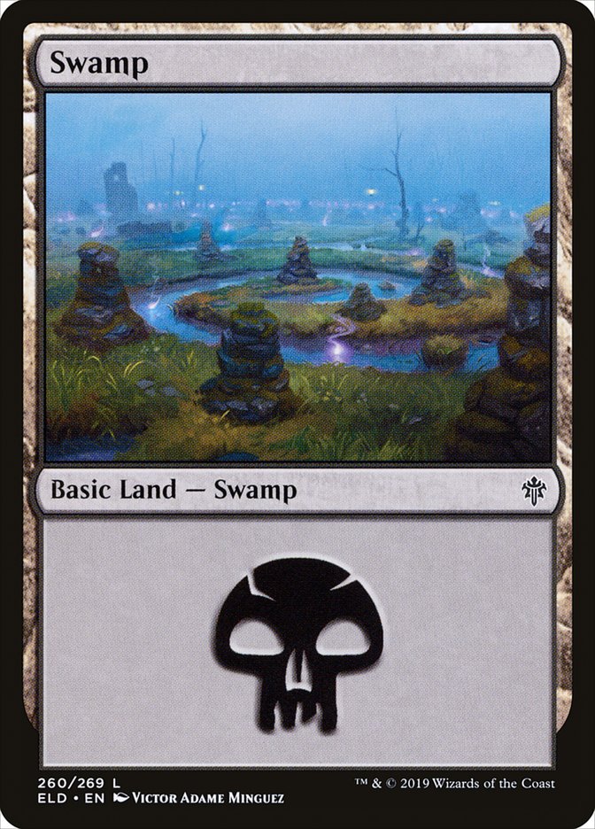 Swamp (260) [Throne of Eldraine] | Clutch Gaming