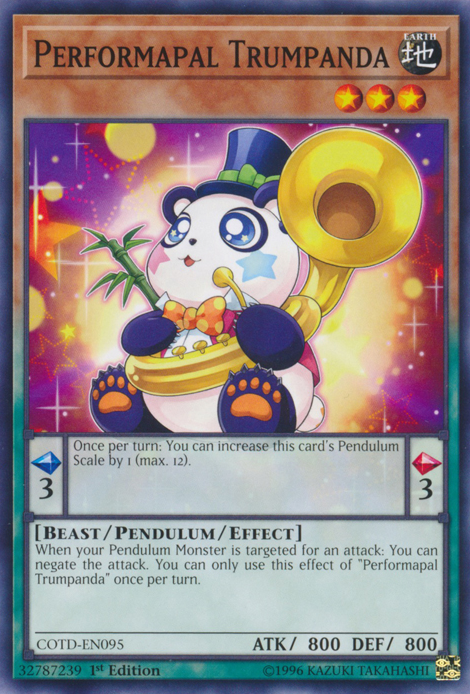 Performapal Trumpanda [COTD-EN095] Common | Clutch Gaming