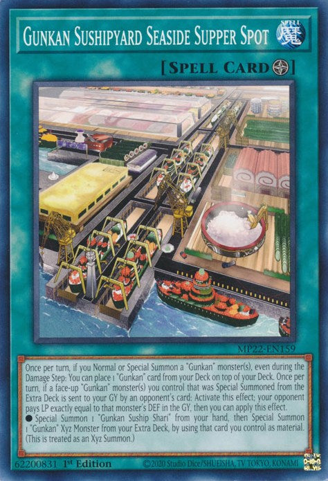 Gunkan Sushipyard Seaside Supper Spot [MP22-EN159] Common | Clutch Gaming