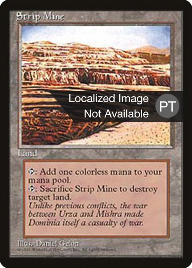 Strip Mine [Fourth Edition (Foreign Black Border)] | Clutch Gaming