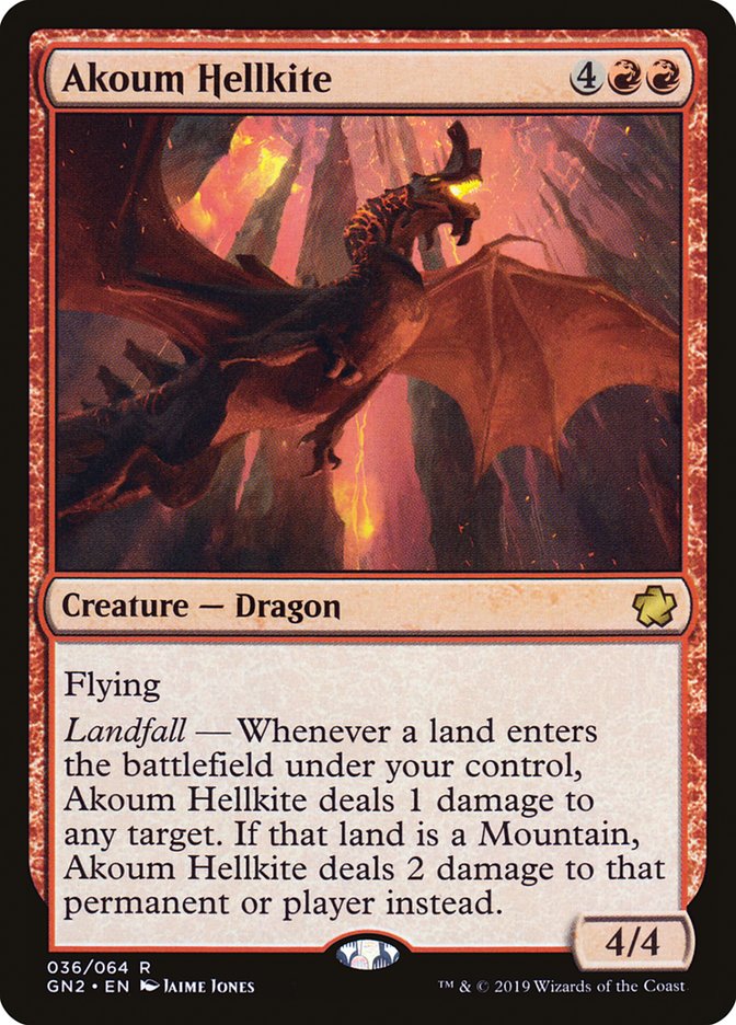 Akoum Hellkite [Game Night 2019] | Clutch Gaming