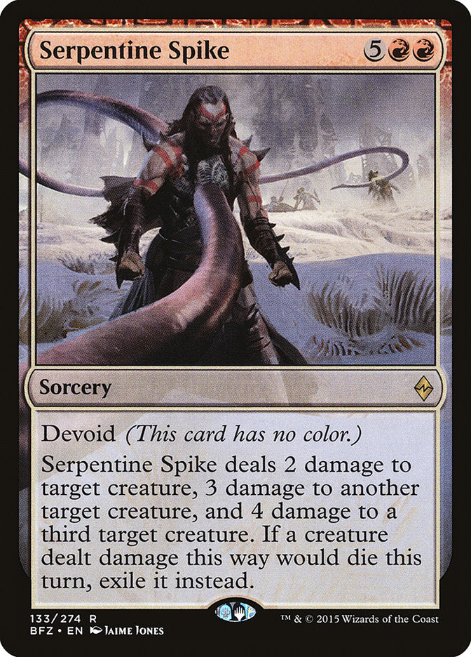 Serpentine Spike [Battle for Zendikar] | Clutch Gaming