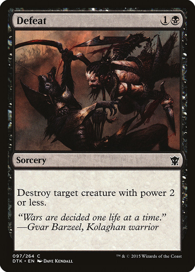 Defeat [Dragons of Tarkir] | Clutch Gaming