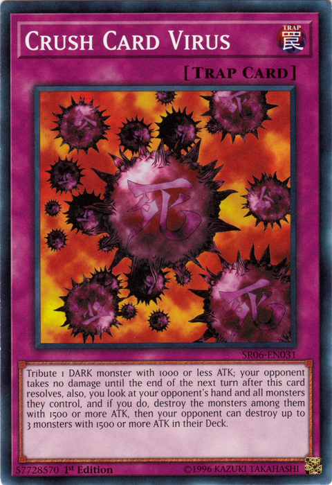 Crush Card Virus [SR06-EN031] Common | Clutch Gaming