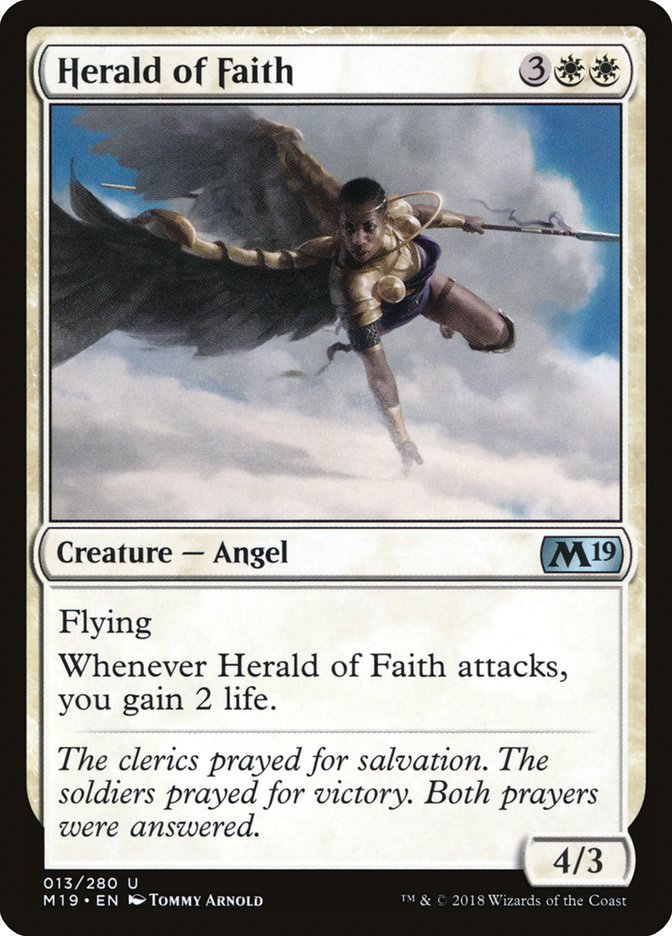 Herald of Faith [Core Set 2019] | Clutch Gaming