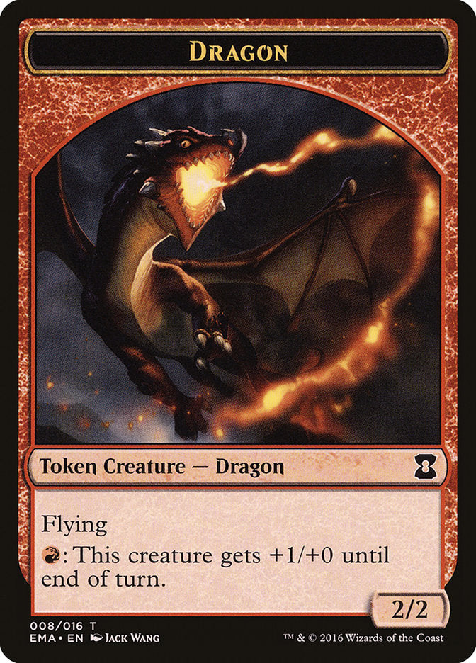 Dragon Token [Eternal Masters Tokens] | Clutch Gaming