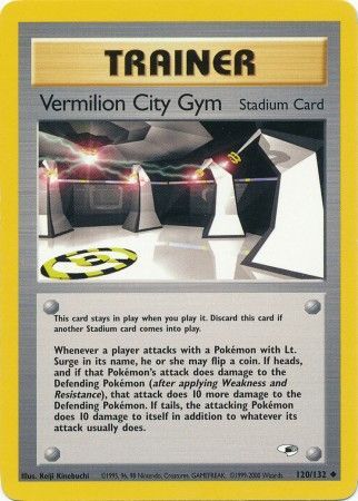 Vermilion City Gym (120/132) [Gym Heroes Unlimited] | Clutch Gaming