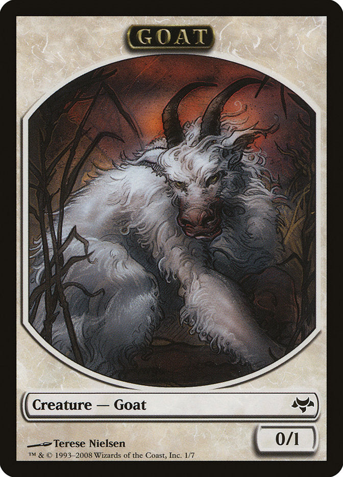 Goat Token [Eventide Tokens] | Clutch Gaming