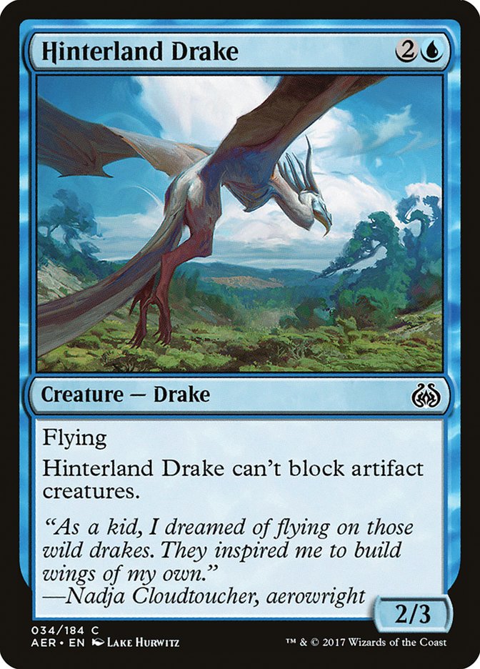 Hinterland Drake [Aether Revolt] | Clutch Gaming