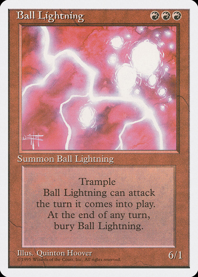 Ball Lightning [Fourth Edition] | Clutch Gaming