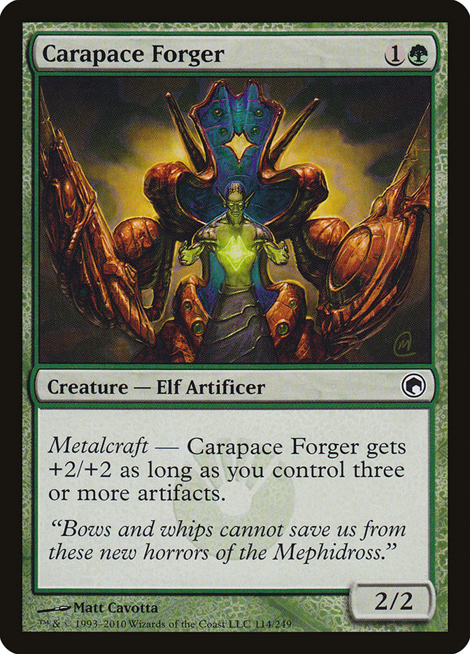 Carapace Forger [Scars of Mirrodin] | Clutch Gaming