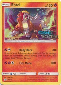 Entei (SM219) (Staff Prerelease Promo) [Sun & Moon: Black Star Promos] | Clutch Gaming