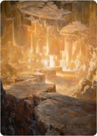 Pillarverge Pathway Art Card [Zendikar Rising Art Series] | Clutch Gaming