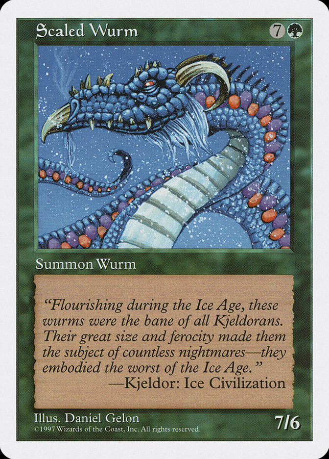 Scaled Wurm [Fifth Edition] | Clutch Gaming